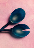 NEW Salad Servers - Blue Set