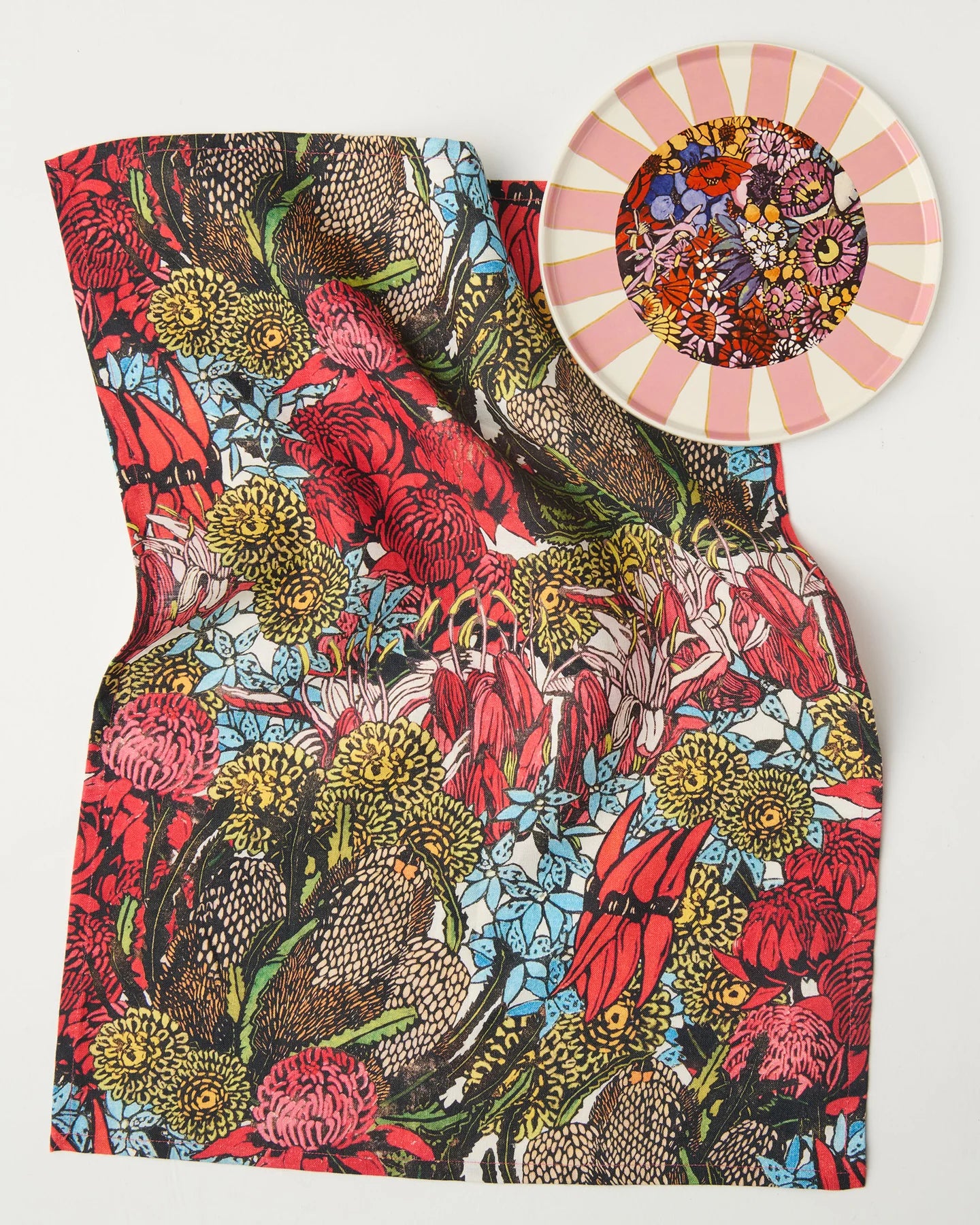 Kip&Co x Margaret Preston Bush Natives Tea Towel