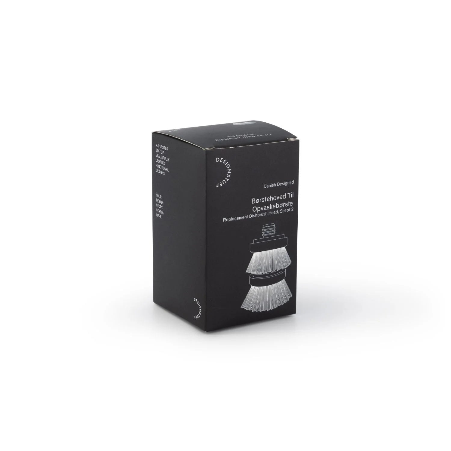 Eco Replacement Dish Brush Head (Set of 2)