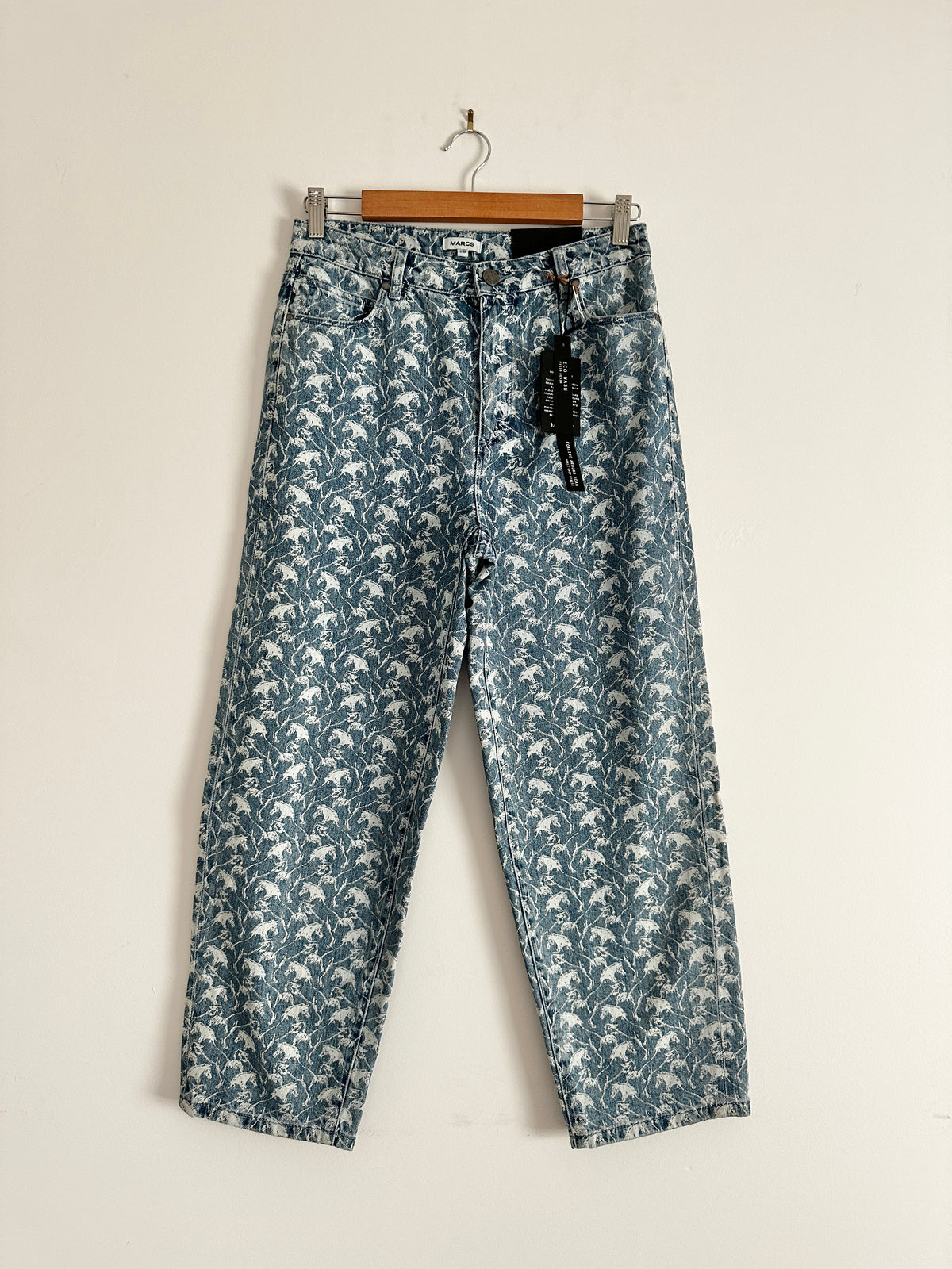 Marc’s “Foaling Around” crop print jean BNWT - 26 waist