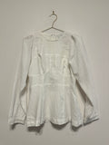 Joslin White Corset blouse