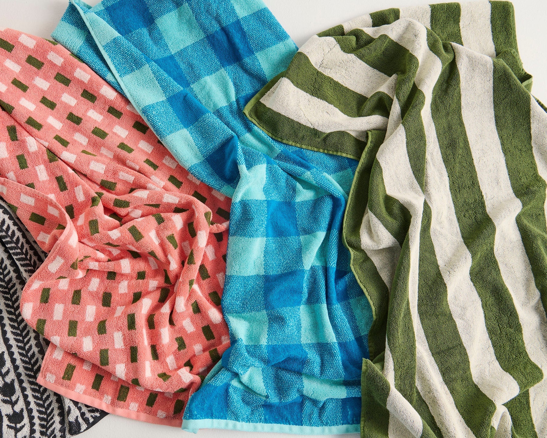 Flower Chain Terry Towels