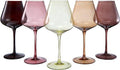 Terracotta Mars Collection Crystal Wine Glasses | 20 OZ