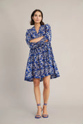Munthe Derby Dress, Navy 34 (10-12)