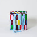Medium Insulated Tote – Multi Stripe