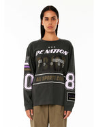 PE Nation Charcoal Long Sleeve T'shirt - M
