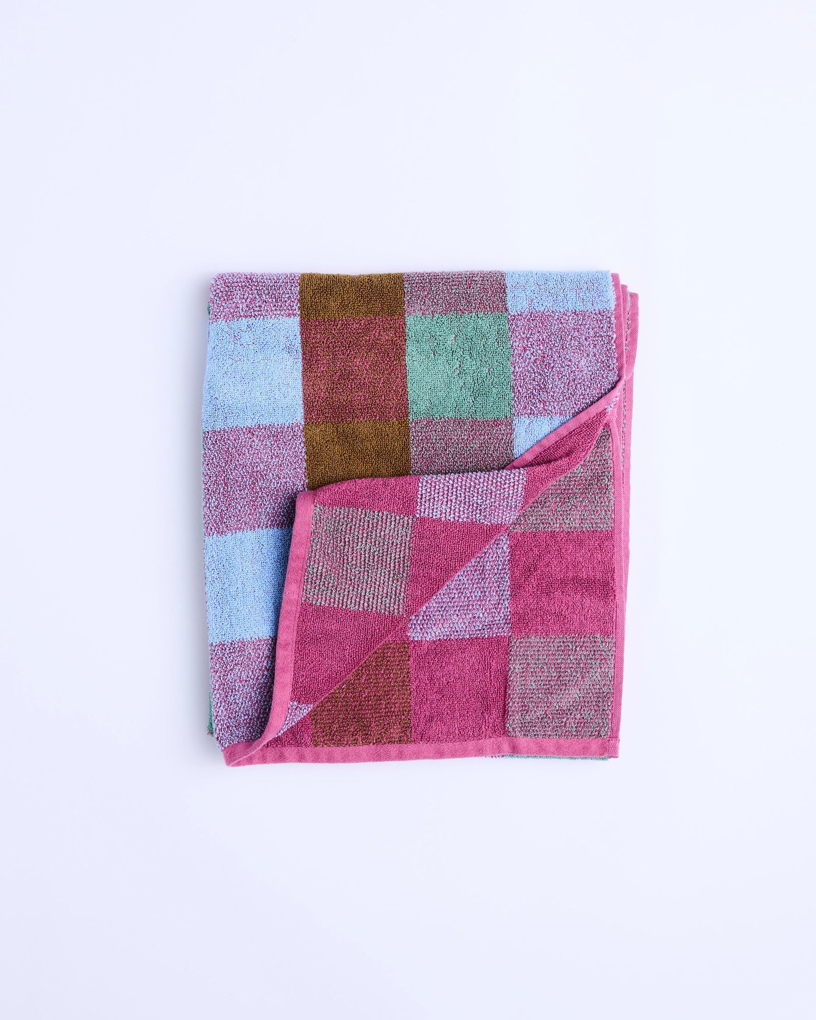 BONDI TARTAN TERRY BATH TOWEL