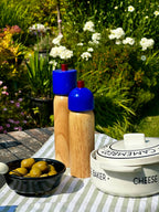 Salt & Pepper Grinder - Navy & Red: Medium