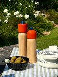 Salt & Pepper Grinder - Orange & Blue: Large