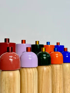 Salt & Pepper Grinder - Navy & Red: Large