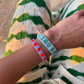 Beaded Bracelet - Script & Motifs