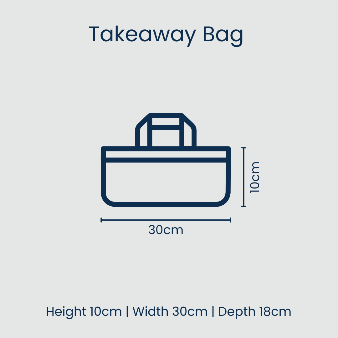 Takeaway Bag – Multi Stripe