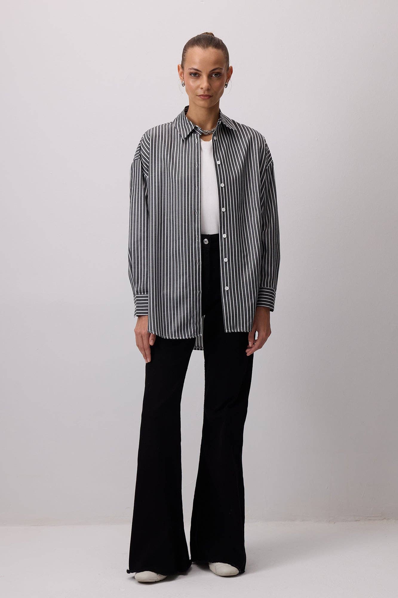 STRIPED OVERSIZE SHIRT