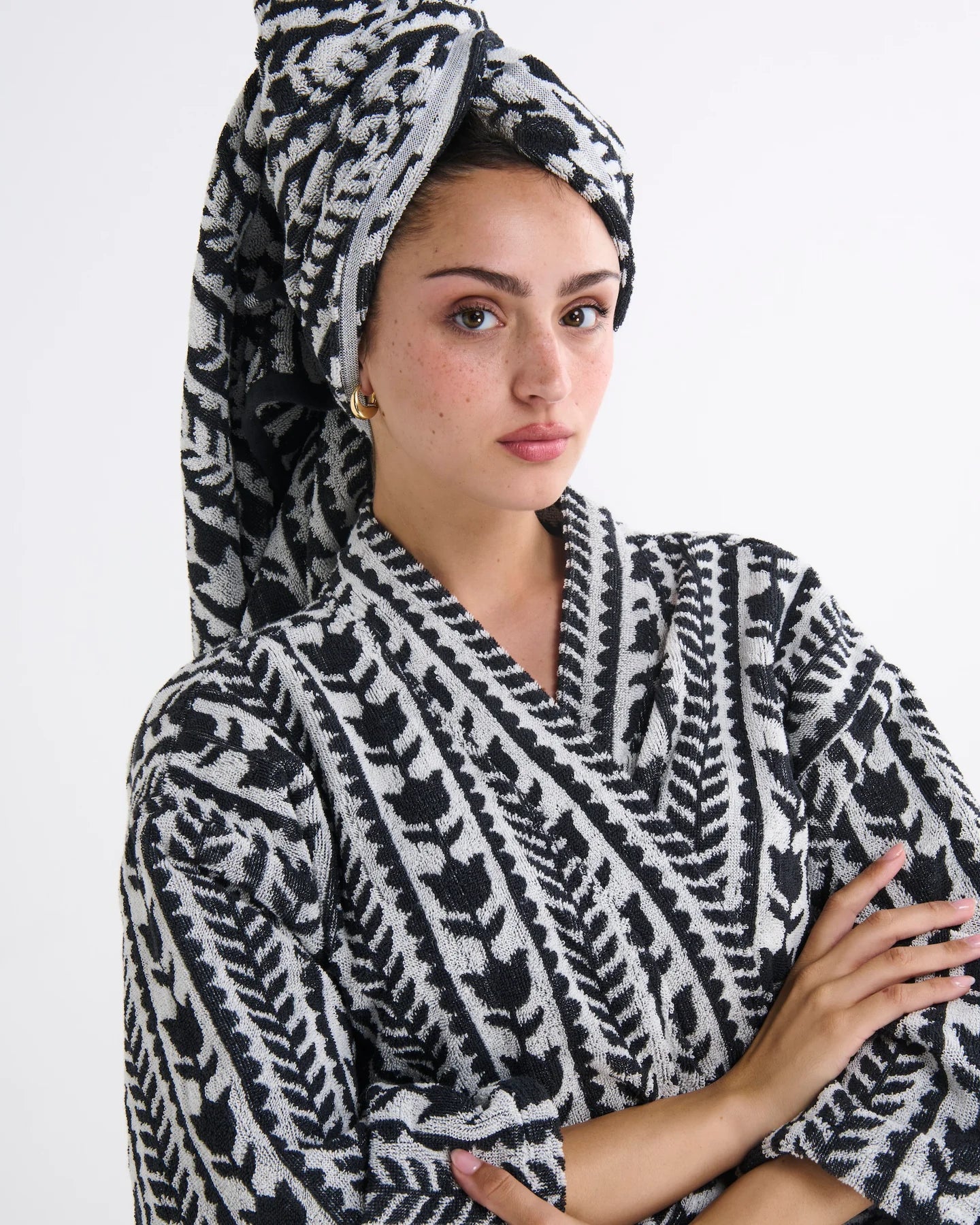 Flower Chain Terry Towels