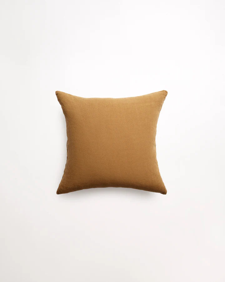 Essential Linen - Ochre Cushion