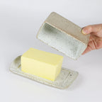 Garden To Table Butter Dish - White