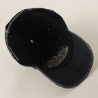 MAMA Patch Embroidered Distressed Baseball Cap : HPK