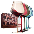 Colors of Rome, Italy, City Wine Glassware | Set of 5, 20 OZ