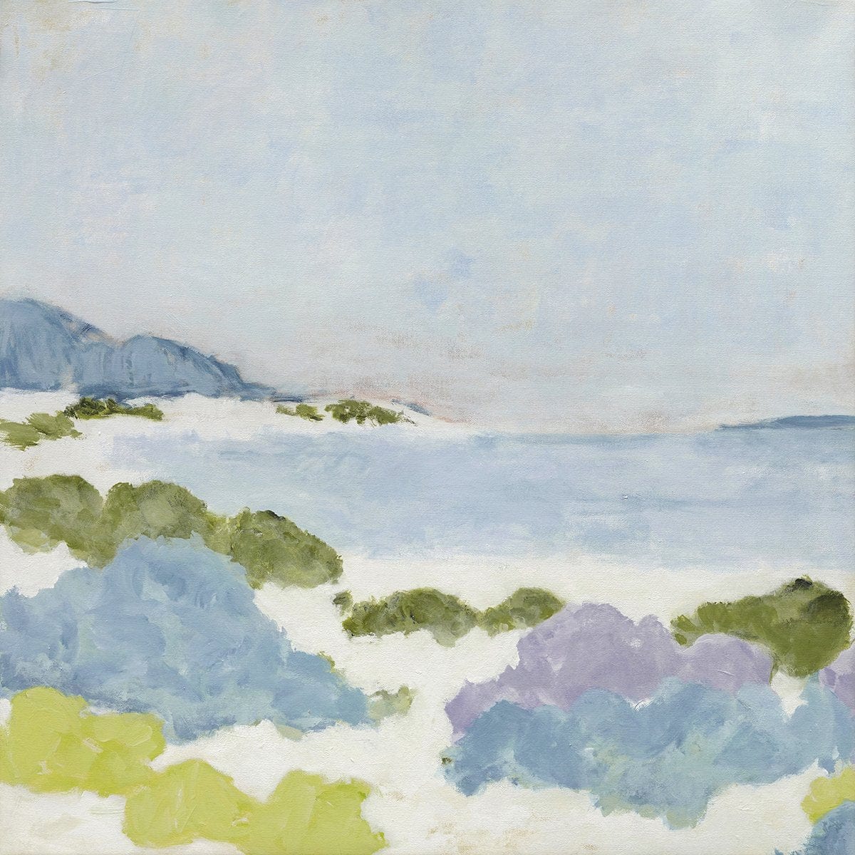 Briny Lilac Mist - Limited Edition Stretched Canvas Print