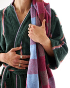 BONDI TARTAN TERRY BATH TOWEL