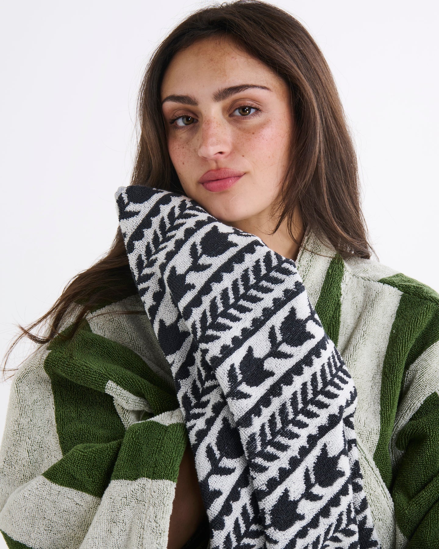 Flower Chain Terry Towels