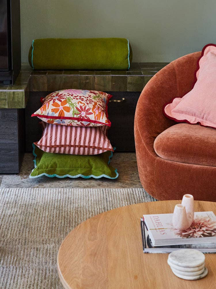 Corduroy Bolster - Pistachio