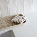 Drip sink tray and sponge holder Silicone - Sand