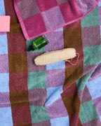 BONDI TARTAN TERRY BATH TOWEL