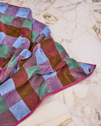 BONDI TARTAN TERRY BATH TOWEL