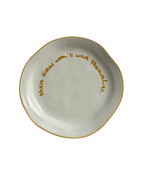 Statement Plate - 'these dishes won't wash themselves.'
