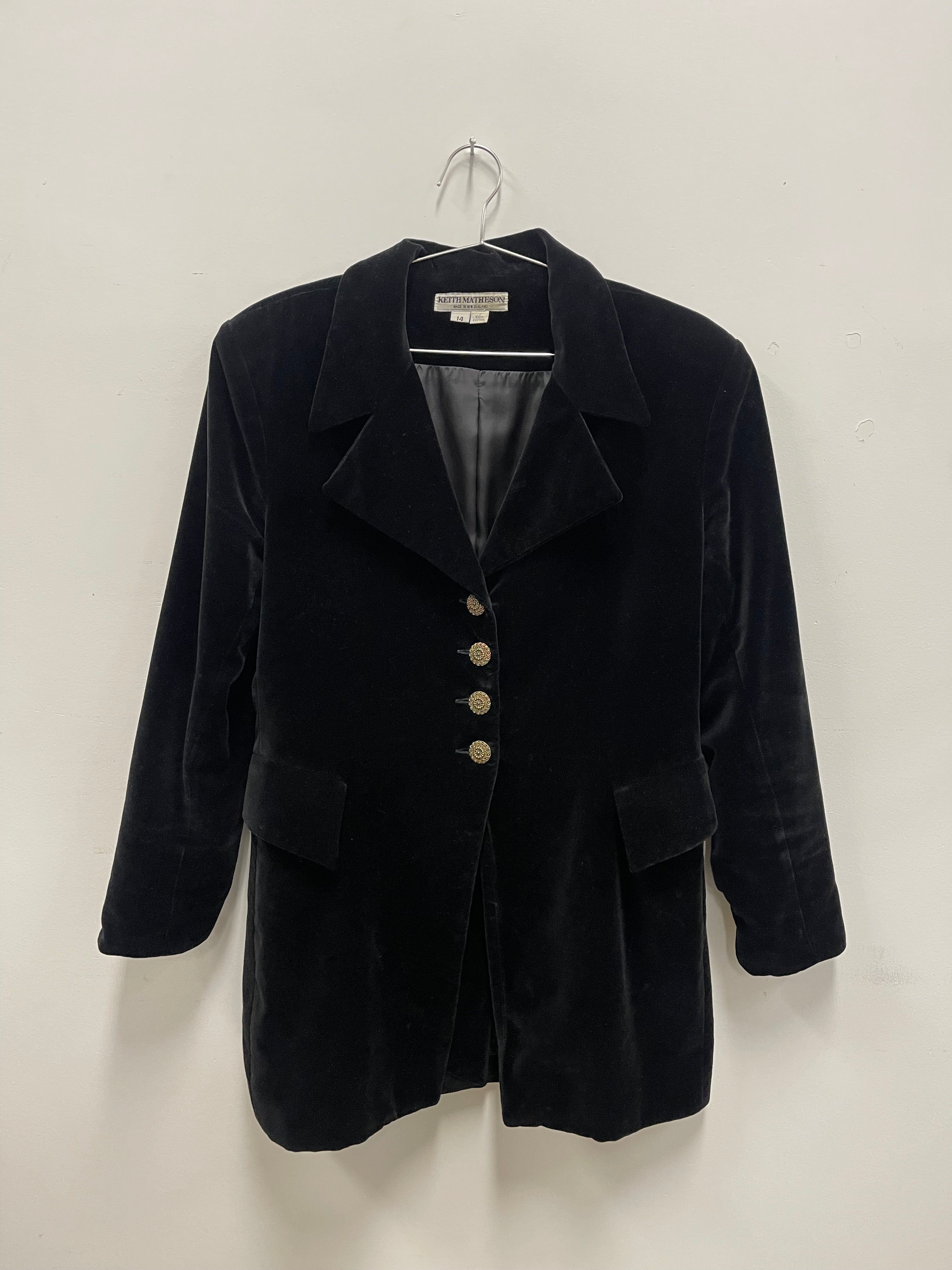 Keith Mason Velvet Coat 14