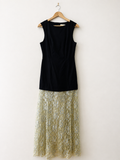 VRG GRL Black and Sequin Dress - 8
