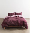 Hommey Mulberry/ Aster Quilt Cover