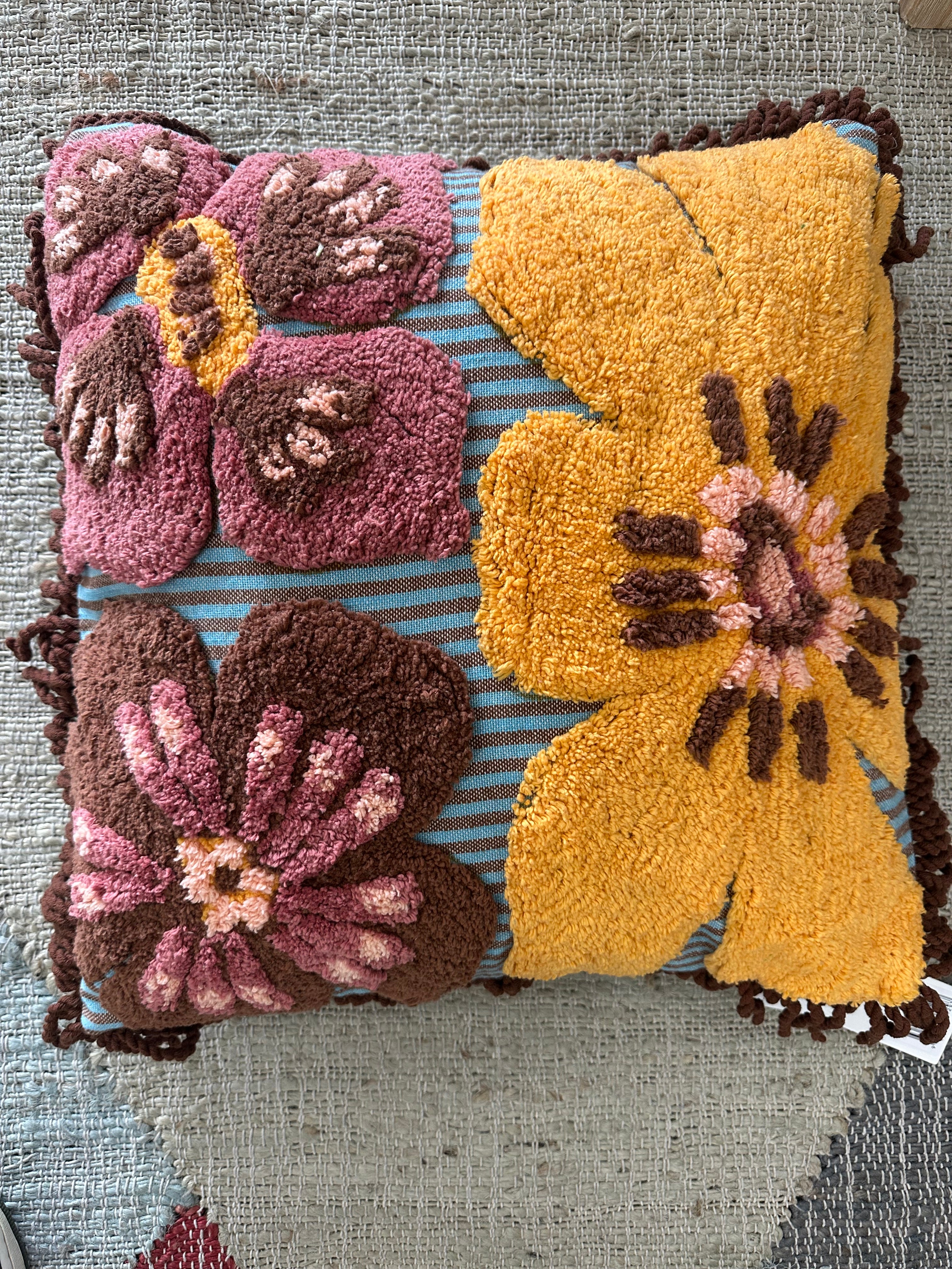 Jolene Tufted Cushion - Sable feather Insert