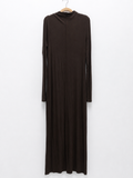 Ena Pelly Chocolate Maxi Dress - 12
