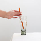 Curve Glass Straw (Set of 4)