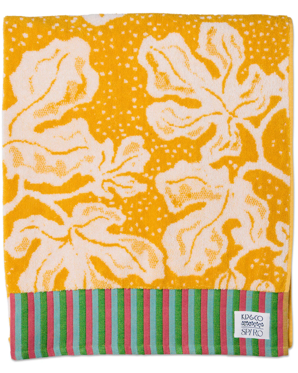 KIP&CO X ANNA SPIRO ELSTERNWIG FIG TERRY BATH SHEET