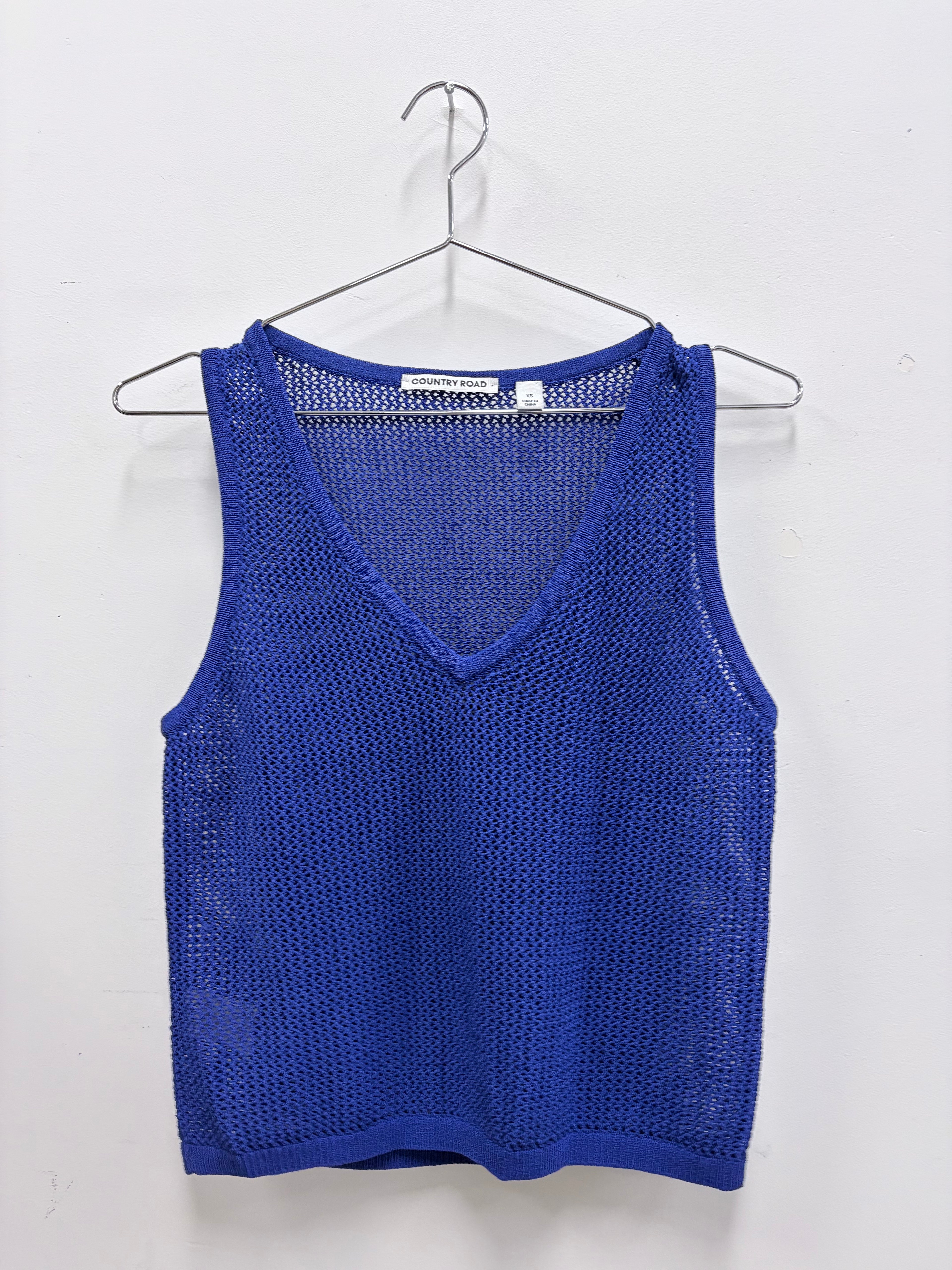 Country Road mesh tank-xs