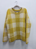 Elk yellow jumper - 30% wool, 30% alpaca - 10