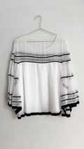 Witchery Cream Sheer Top - 14