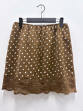 By Frankie lace mini skirt- L