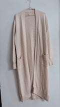 Humidity wool long cardigan-L