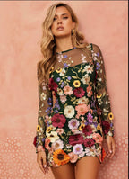Sage + Page floral dress 14