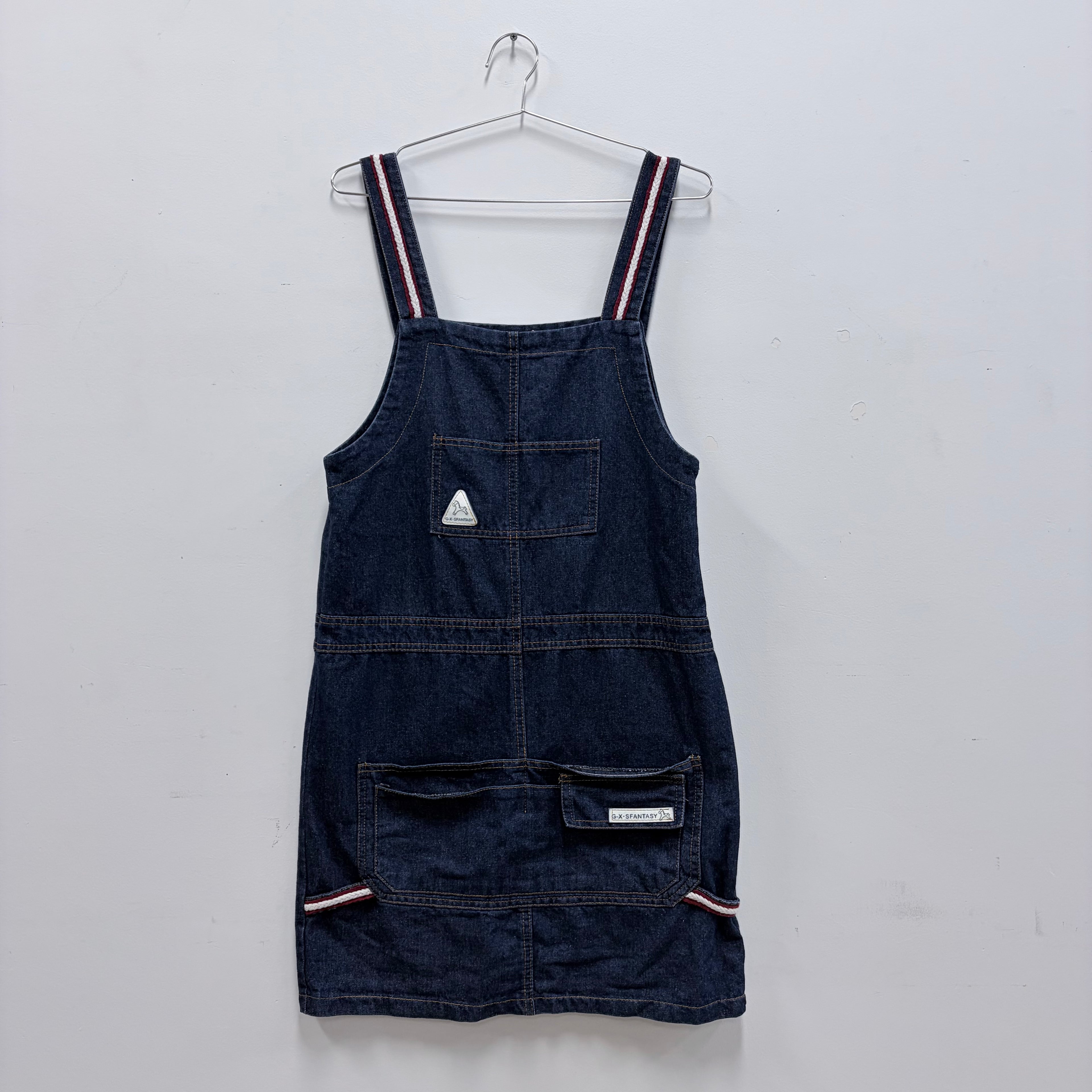 G-X•SFANTASY denim pinafore - S