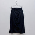 R.H. Vintage (Japan) midi navy pencil skirt - S