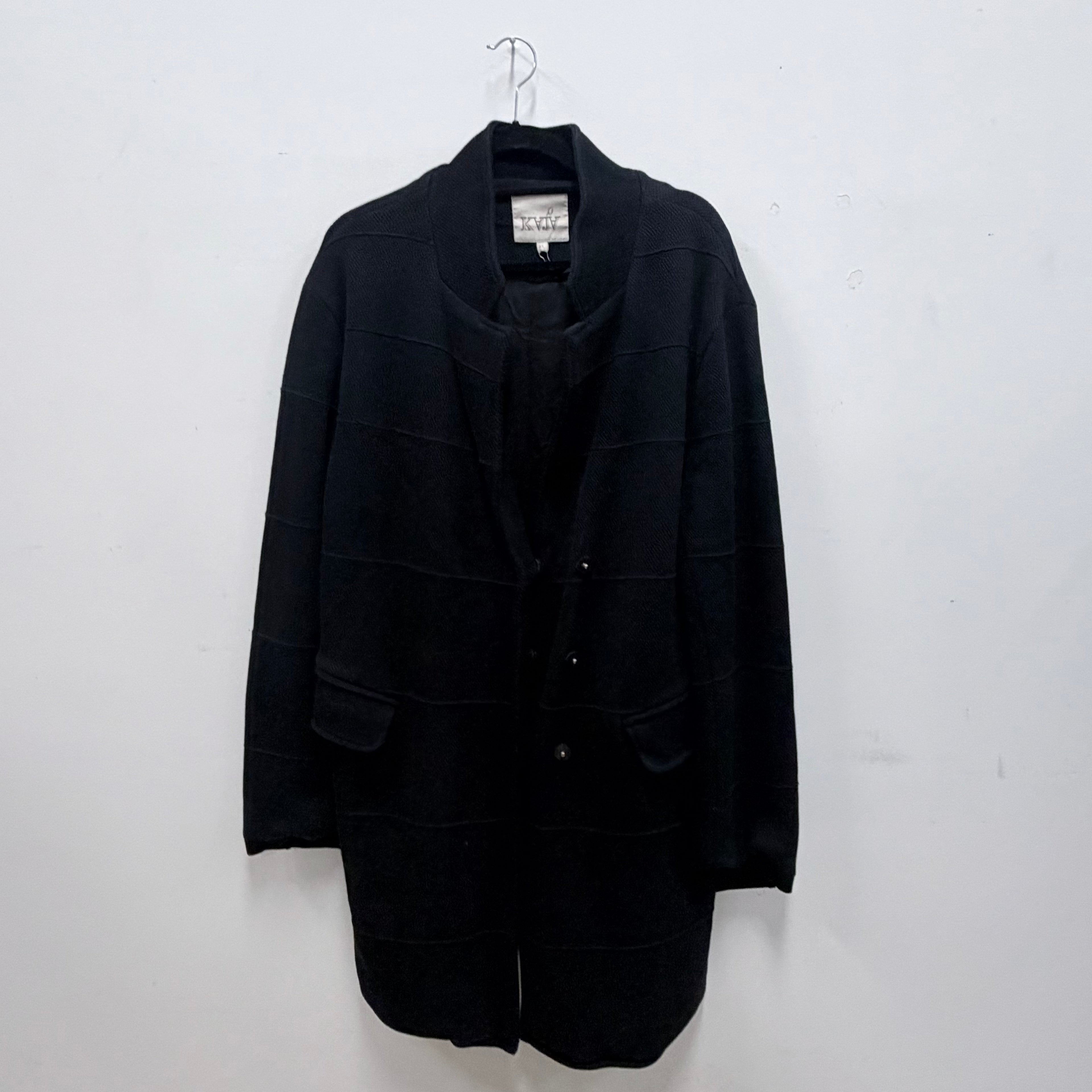Kaja double breasted black Coat L