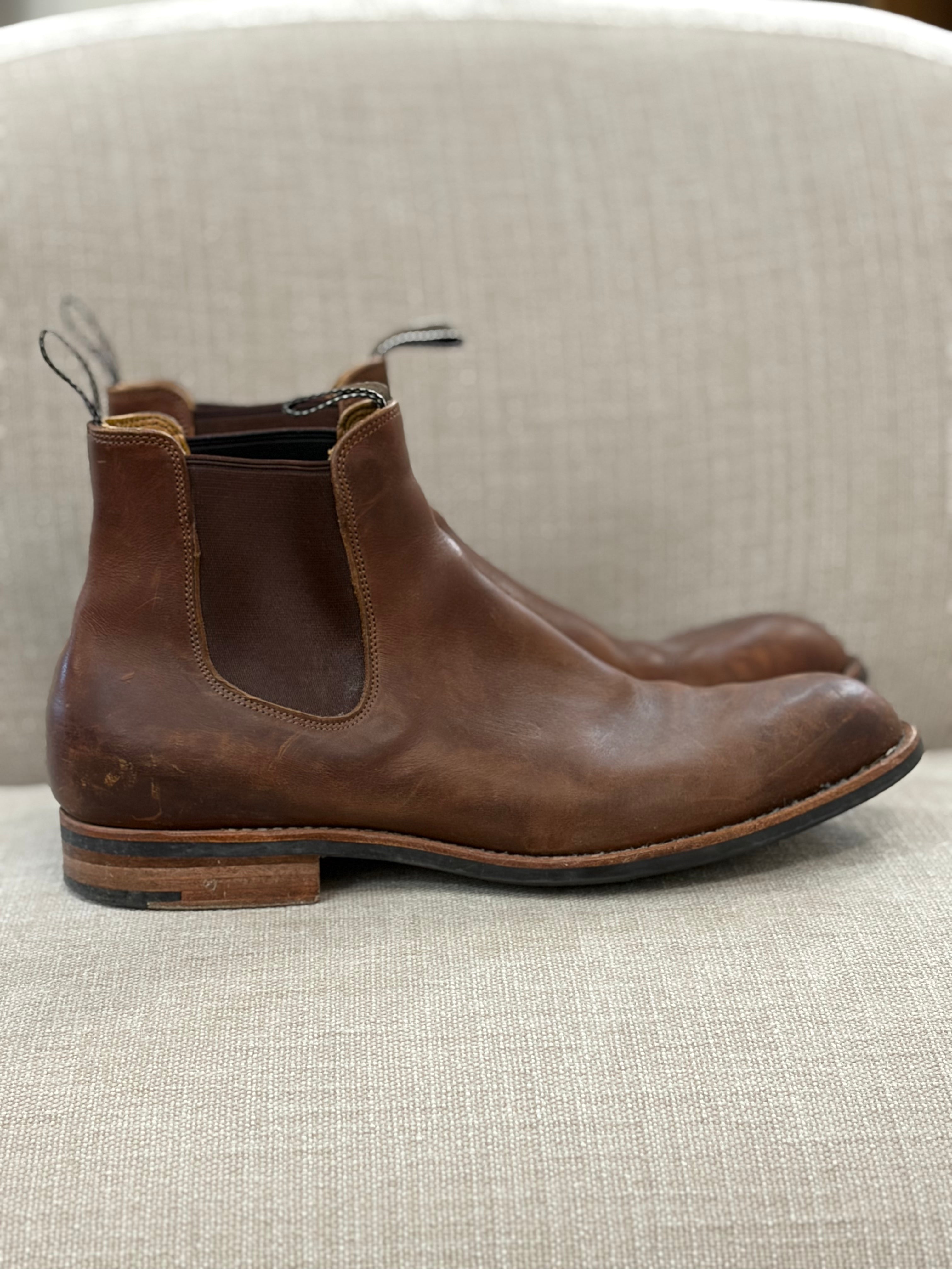 Wooten JACK HERITAGE GUSSET BOOT- Men’s. Handcrafted in Ballarat. 12-13