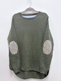 Bow and Arrow knit 90% merino wool, 10% cashmere- M