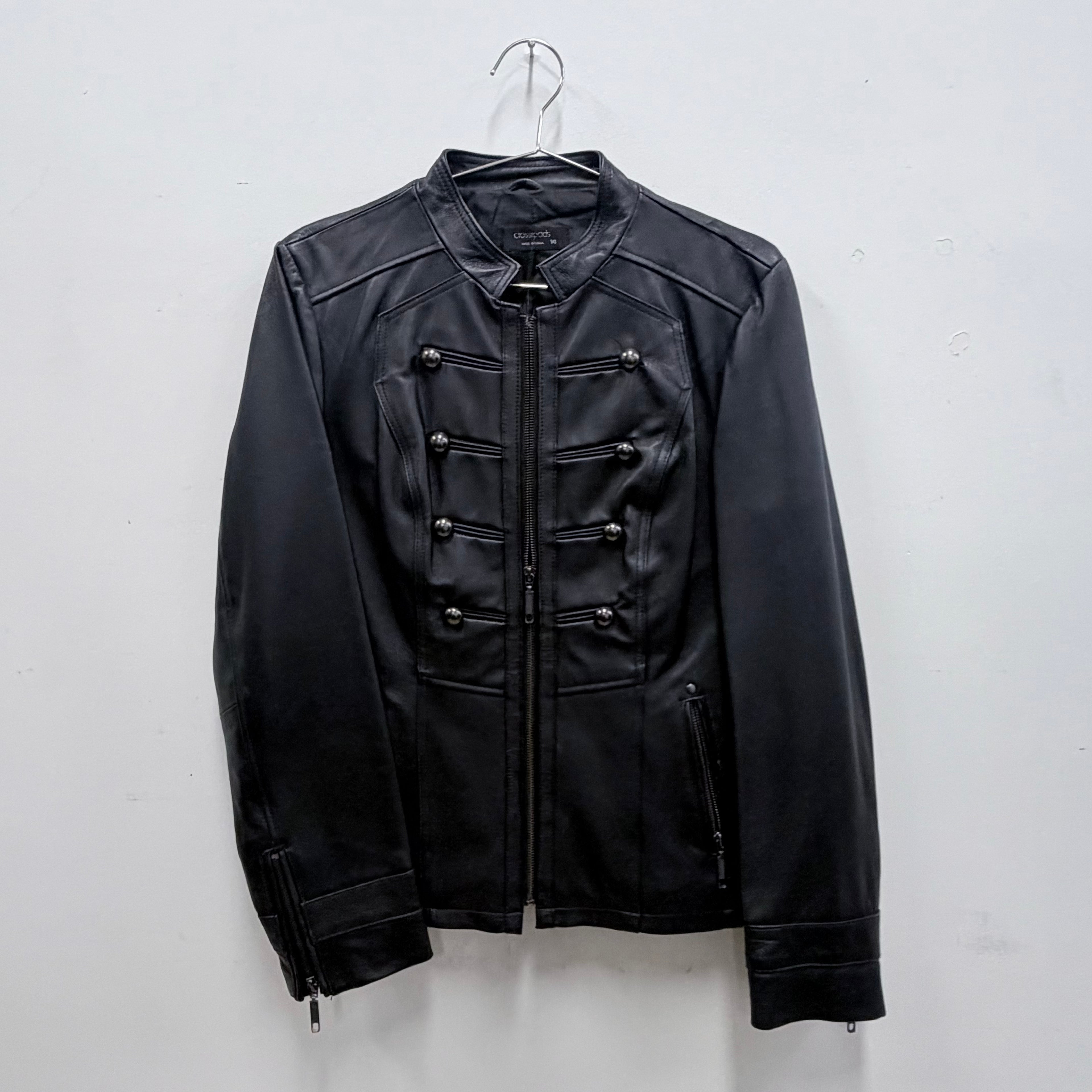 Crossroads leather jacket 14