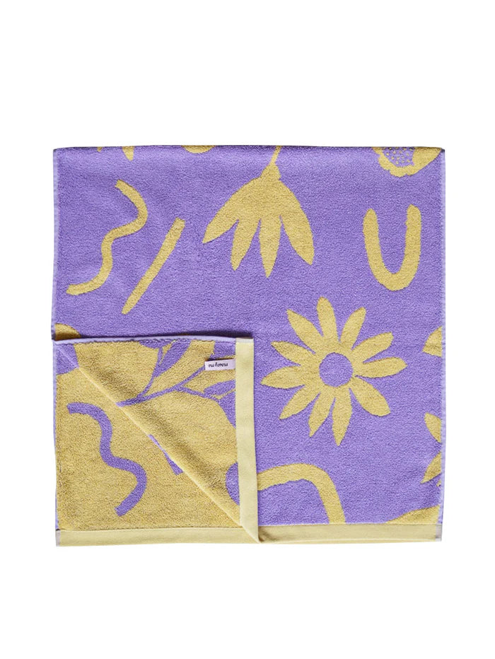 Floral Dreams Bath Towel